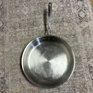 Calphalon 1392 Stainless Steel 12" Round Skillet Pan Extremely Clean Condition.